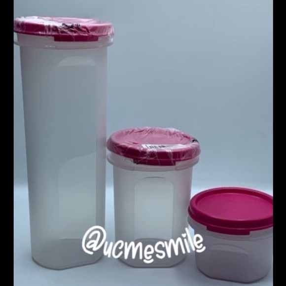 Tupperware Modular Mates Round 3-Piece Set - Picture 3 of 4